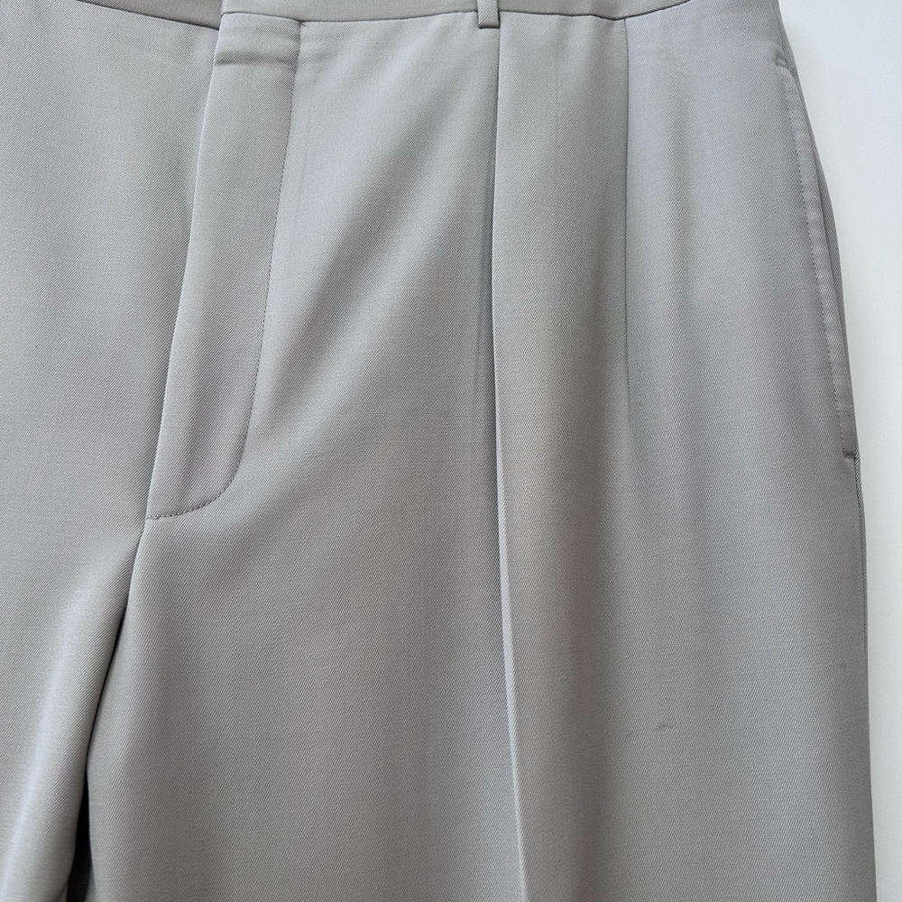 Vintage Polo Ralph Lauren pleated cuffed Extrafine Virgin Wool trousers. 38 6R - Picture 2 of 14